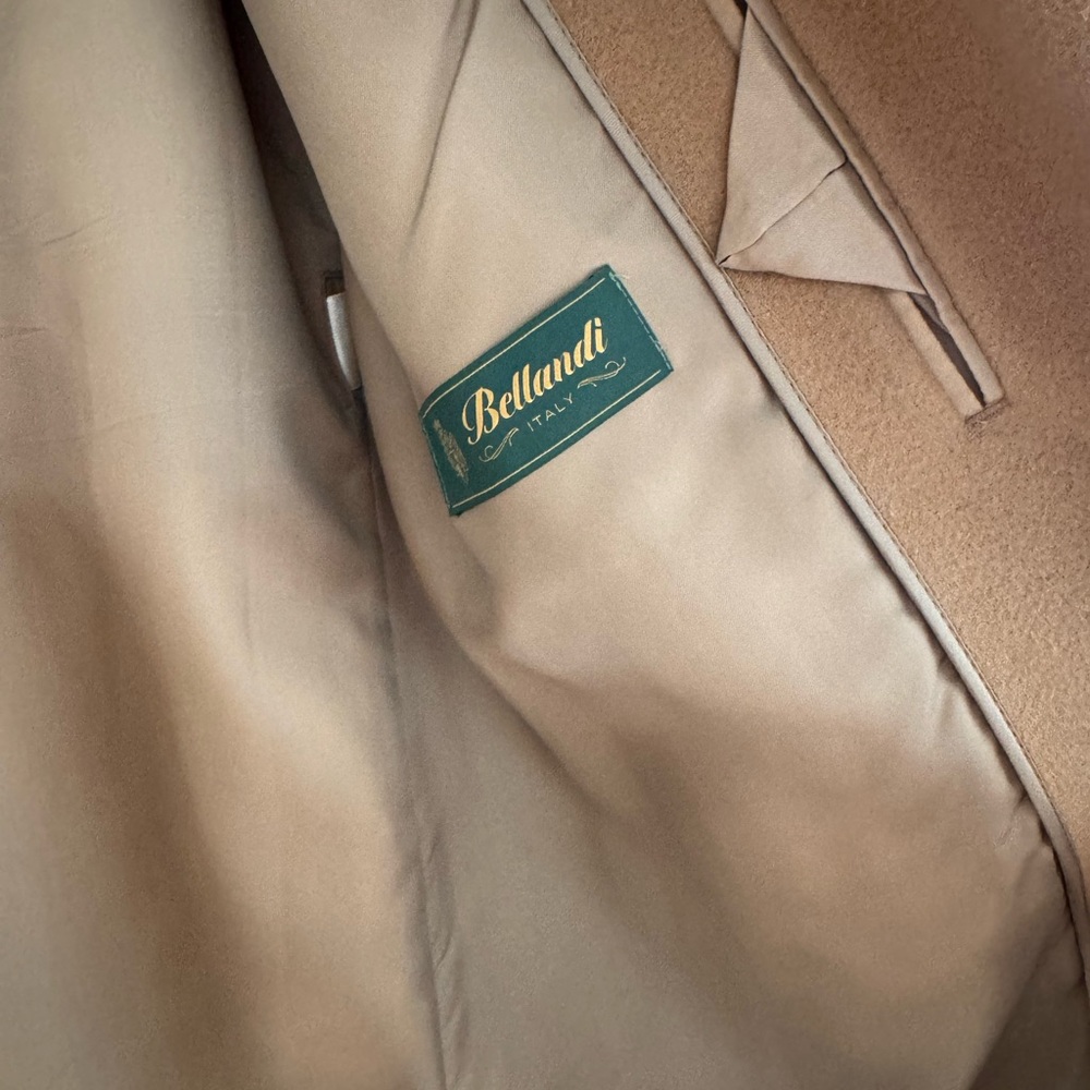 Wilfred Camel Wool-Blend Single-Button Trench Coat - image 5